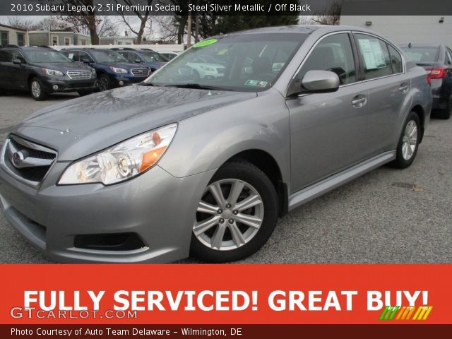 2010 Subaru Legacy 2.5i Premium Sedan in Steel Silver Metallic