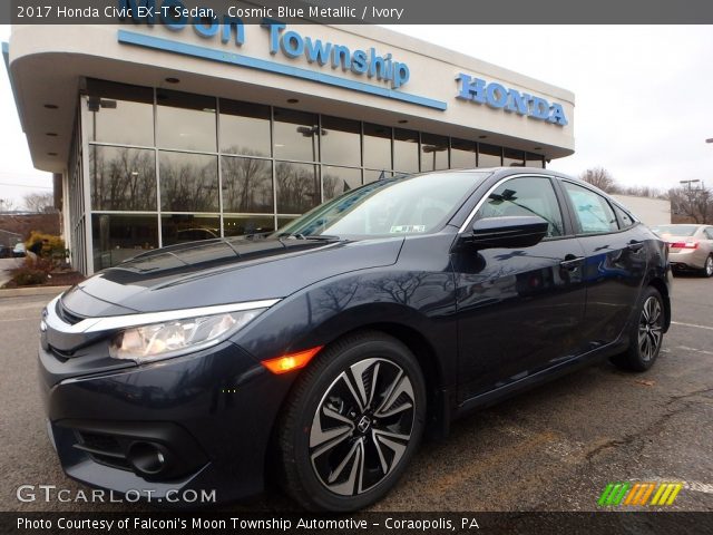 2017 Honda Civic EX-T Sedan in Cosmic Blue Metallic