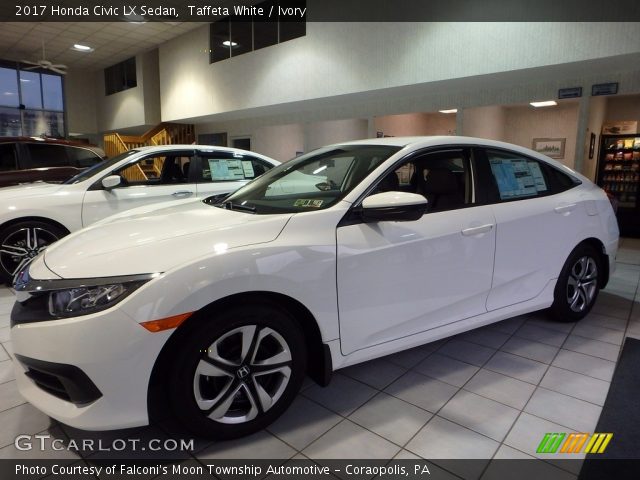 2017 Honda Civic LX Sedan in Taffeta White