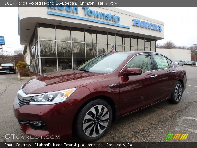 2017 Honda Accord Hybrid EX-L Sedan in Crimson Pearl