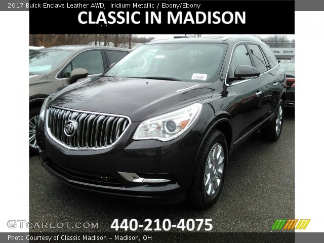 2017 Buick Enclave Leather AWD in Iridium Metallic