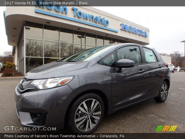 2017 Honda Fit EX in Modern Steel Metallic