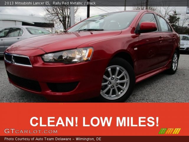 2013 Mitsubishi Lancer ES in Rally Red Metallic