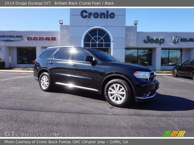 2014 Dodge Durango SXT in Brilliant Black Crystal Pearl