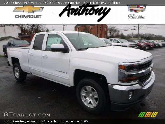 2017 Chevrolet Silverado 1500 LT Double Cab 4x4 in Summit White