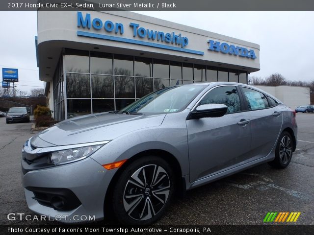 2017 Honda Civic EX-L Sedan in Lunar Silver Metallic