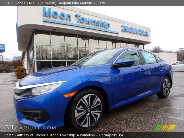 2017 Honda Civic EX-T Sedan in Aegean Blue Metallic