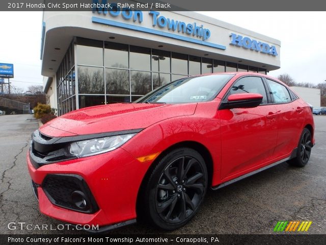 2017 Honda Civic Sport Hatchback in Rallye Red