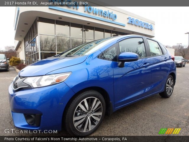 2017 Honda Fit EX in Aegean Blue Metallic