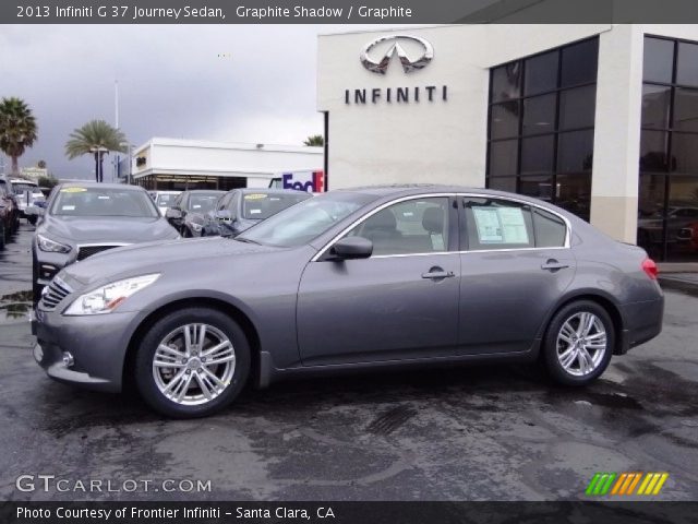 2013 Infiniti G 37 Journey Sedan in Graphite Shadow