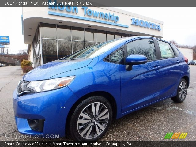 2017 Honda Fit EX in Aegean Blue Metallic