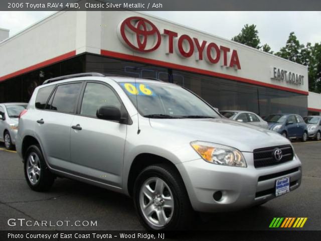 2006 Toyota RAV4 4WD in Classic Silver Metallic