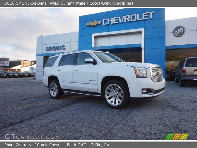 2016 GMC Yukon Denali 4WD in Summit White