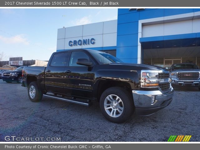 2017 Chevrolet Silverado 1500 LT Crew Cab in Black