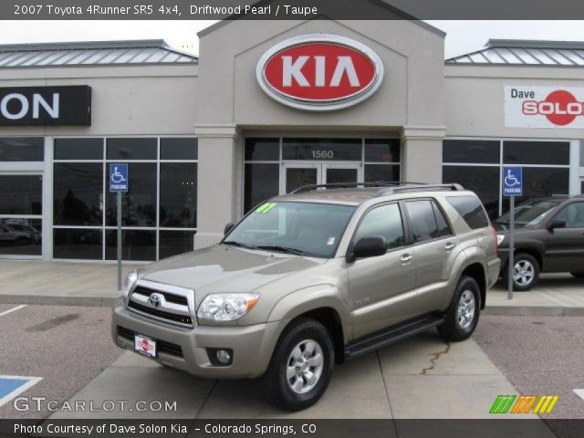 2007 Toyota 4Runner SR5 4x4 in Driftwood Pearl