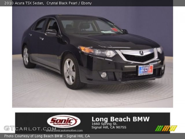 2010 Acura TSX Sedan in Crystal Black Pearl