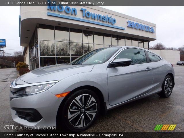 2017 Honda Civic EX-T Coupe in Lunar Silver Metallic