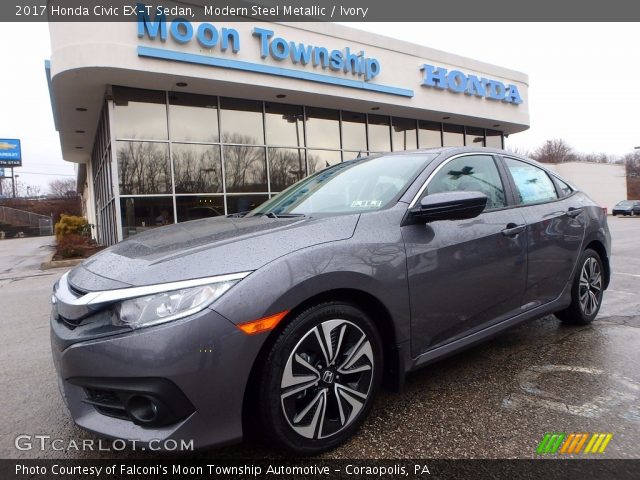 2017 Honda Civic EX-T Sedan in Modern Steel Metallic