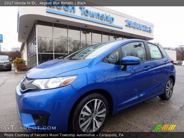2017 Honda Fit EX in Aegean Blue Metallic