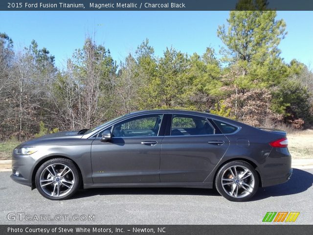 2015 Ford Fusion Titanium in Magnetic Metallic