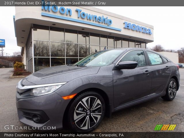 2017 Honda Civic EX-T Sedan in Modern Steel Metallic