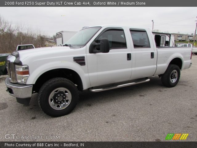2008 Ford F250 Super Duty XLT Crew Cab 4x4 in Oxford White