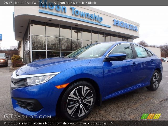2017 Honda Civic EX-T Sedan in Aegean Blue Metallic