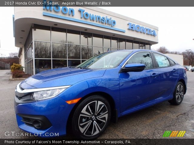 2017 Honda Civic EX-T Sedan in Aegean Blue Metallic