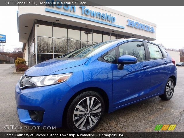2017 Honda Fit EX in Aegean Blue Metallic