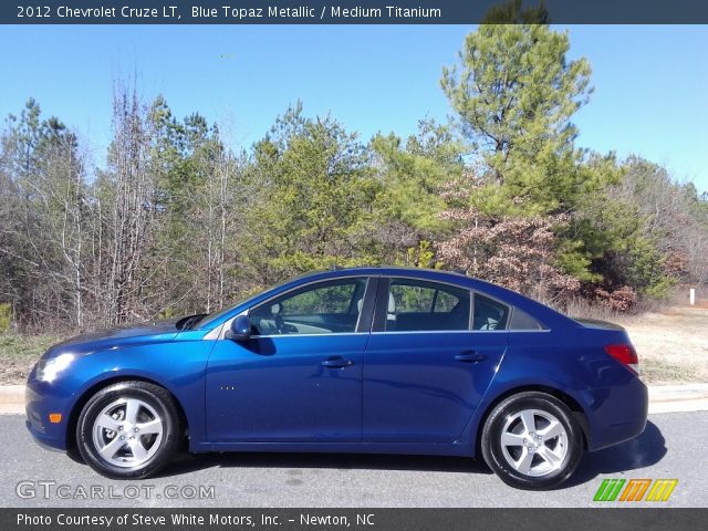 2012 Chevrolet Cruze LT in Blue Topaz Metallic