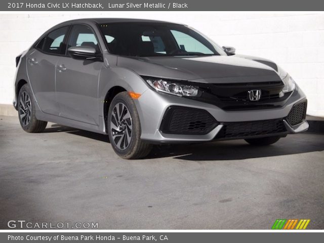 2017 Honda Civic LX Hatchback in Lunar Silver Metallic