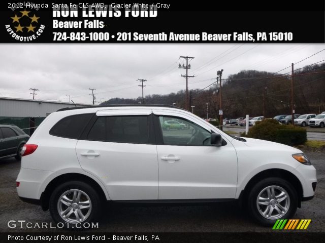 2012 Hyundai Santa Fe GLS AWD in Glacier White