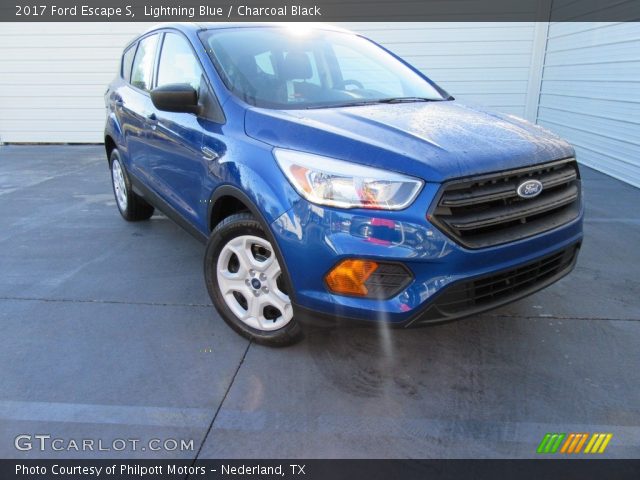 2017 Ford Escape S in Lightning Blue