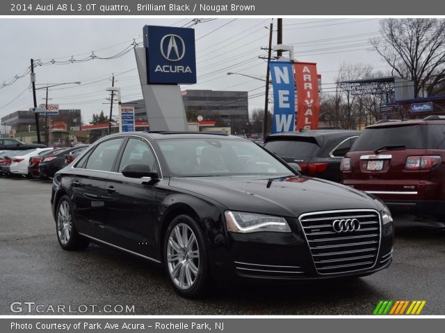 2014 Audi A8 L 3.0T quattro in Brilliant Black