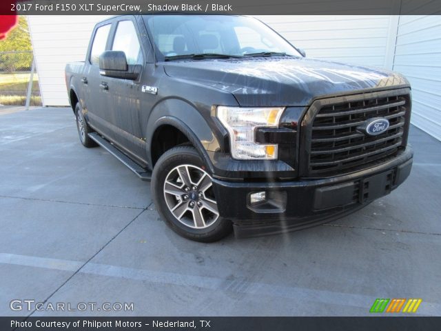 2017 Ford F150 XLT SuperCrew in Shadow Black