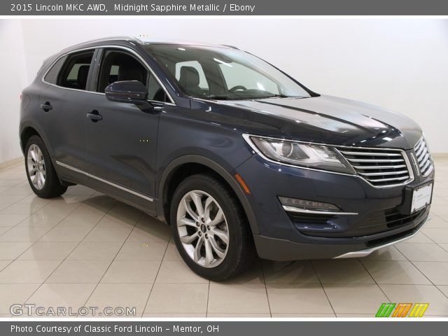 2015 Lincoln MKC AWD in Midnight Sapphire Metallic
