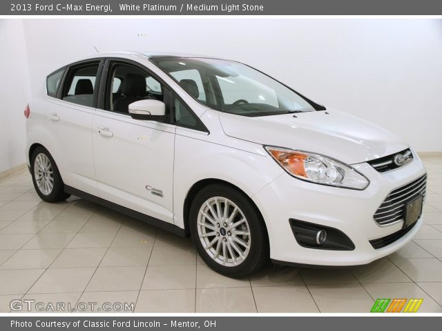 2013 Ford C-Max Energi in White Platinum