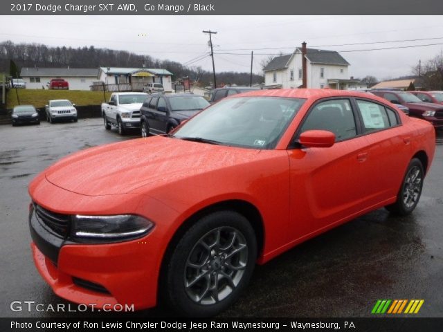 2017 Dodge Charger SXT AWD in Go Mango