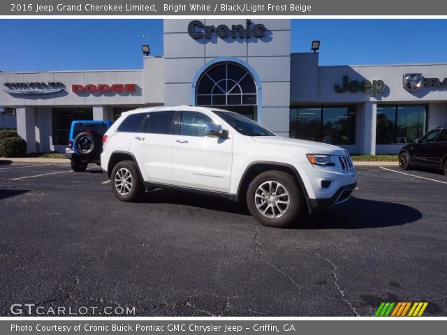 2016 Jeep Grand Cherokee Limited in Bright White