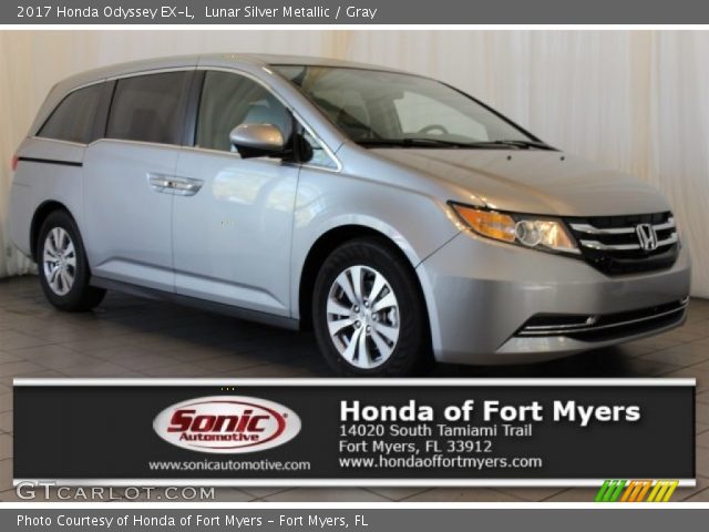 2017 Honda Odyssey EX-L in Lunar Silver Metallic