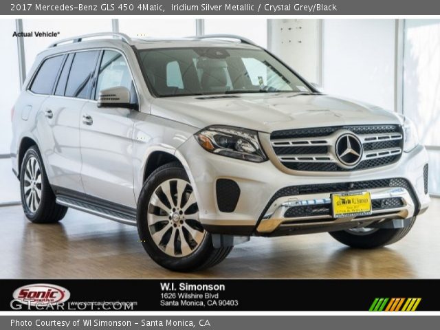 2017 Mercedes-Benz GLS 450 4Matic in Iridium Silver Metallic