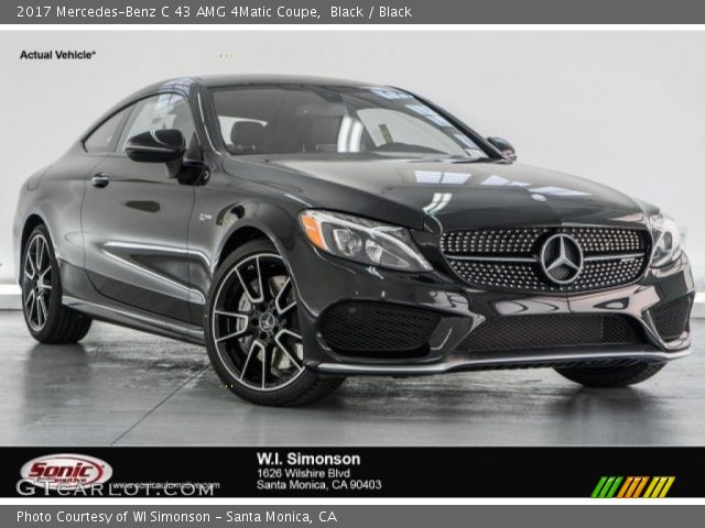2017 Mercedes-Benz C 43 AMG 4Matic Coupe in Black