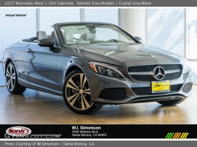 2017 Mercedes-Benz C 300 Cabriolet in Selenite Grey Metallic