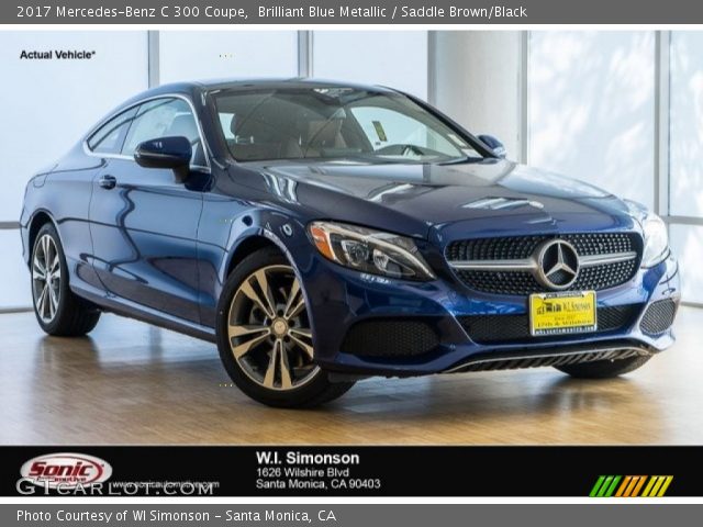 2017 Mercedes-Benz C 300 Coupe in Brilliant Blue Metallic