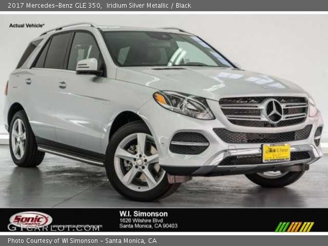 2017 Mercedes-Benz GLE 350 in Iridium Silver Metallic