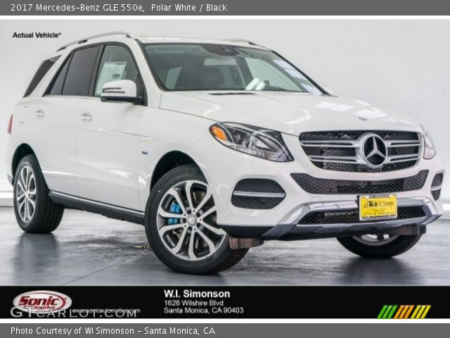 2017 Mercedes-Benz GLE 550e in Polar White
