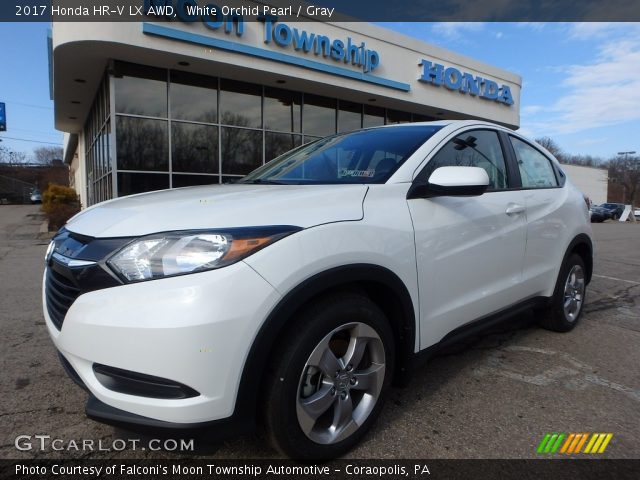 2017 Honda HR-V LX AWD in White Orchid Pearl