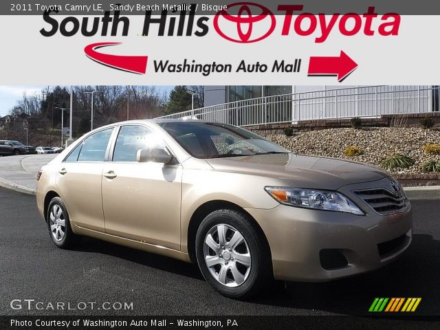 2011 Toyota Camry LE in Sandy Beach Metallic