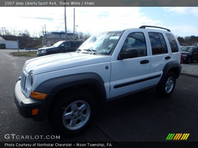 2007 Jeep Liberty Sport 4x4 in Stone White