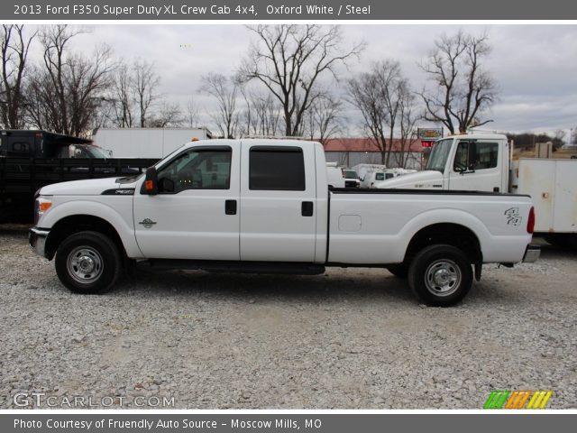 2013 Ford F350 Super Duty XL Crew Cab 4x4 in Oxford White
